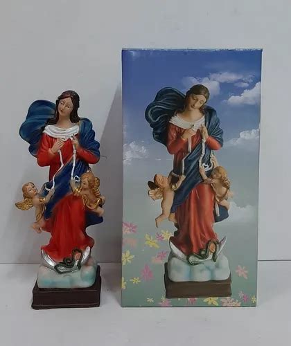 Estatua Virgen Desatanudos Cm Resina Poli Ster Italy En Venta En