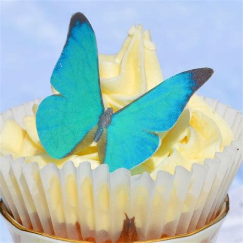 3d Edible Xlarge Butterflies Assorted Colours And Styles Cake