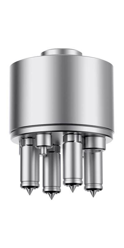 Multi drop hot runner nozzles GÜNTHER Hot Runner Technology