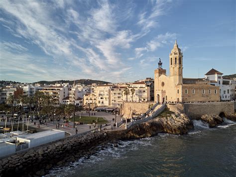 Sitges Paysage Voyage Carte Plan