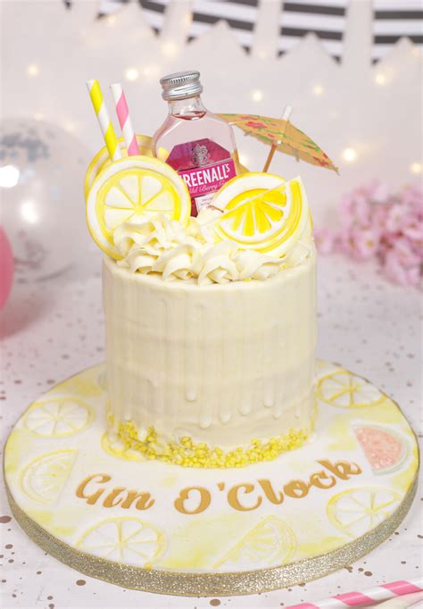 Gin O Clock Cake Cakey Goodness