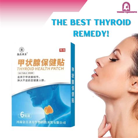 Premium Thyroid Health Patch Authentic Treatment For Thyroid Nodule