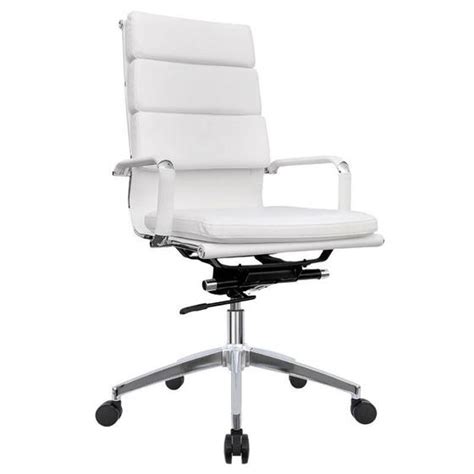 Cadeira Escritório Presidente Giratória Design Eames Elegante Clínica