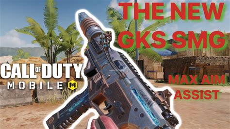 New Gks Smg Codm Best Gunsmith Gun Call Of Duty Mobile Youtube