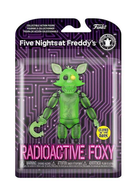 Pop Action Figure Five Nights At Freddys Radioactive Foxy Figure