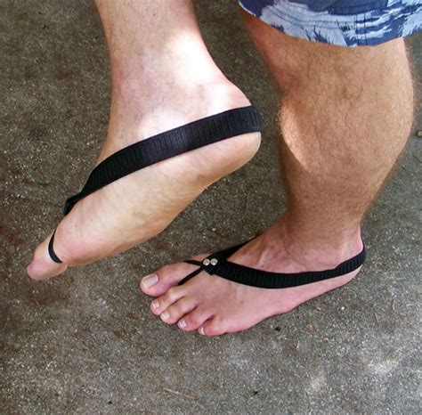 Men S Barefoot Sandals Flip Flop Style Etsy