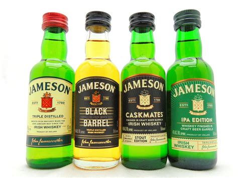 Jameson Miniature Whiskey Collection