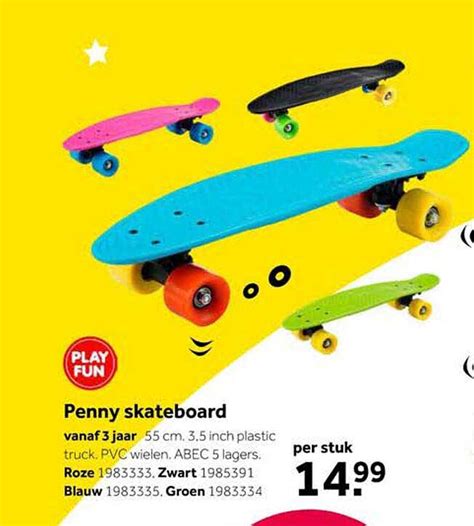 Penny Skateboard Aanbieding Bij Intertoys 1folders Nl