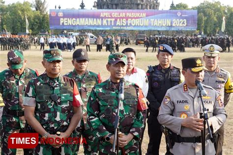 Gelar Pasukan Vvip Ktt Ais Forum Libatkan Ribuan Personel Tni