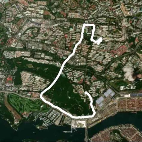 Tiong Bahru Park Walking Map