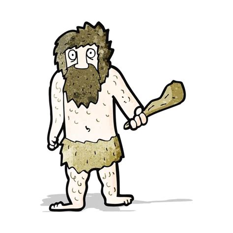 2838 Cave Man Stock Illustrations Depositphotos