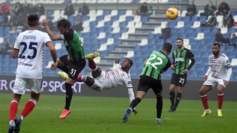 Serie A Sassuolo Cagliari 2 2 Con Due Botta E Risposta Prima