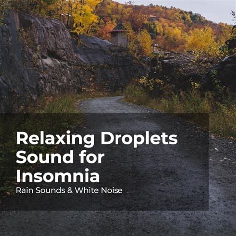 Play Relaxing Droplets Sound For Insomnia By Rain Sounds And White Noise