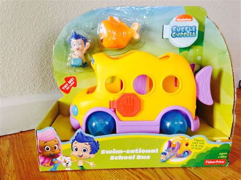 Nickelodeons Bubble Guppies Swim Sational School Bus 1800106564