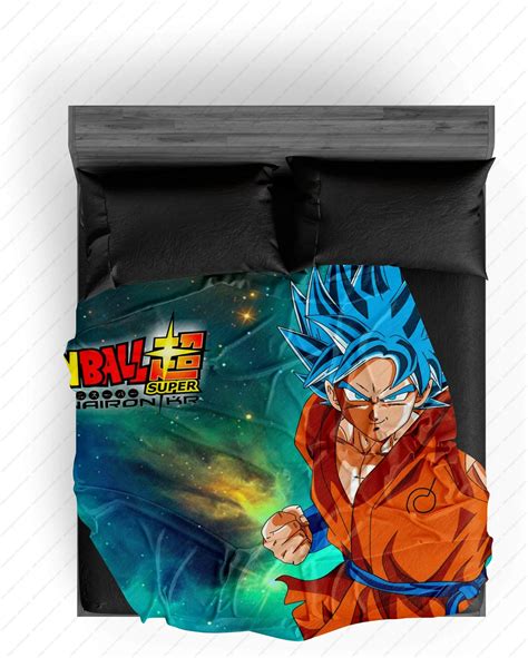 Plaid Dragon Ball Super Goku Forme SSJ Blue Sangoku Univers