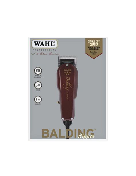 Wahl Balding 5 Star Red Máquina De Corte Especial Rasurados