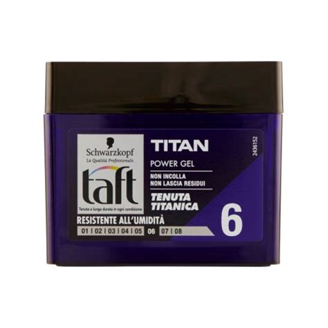 TAFT GEL TITAN 250 ML