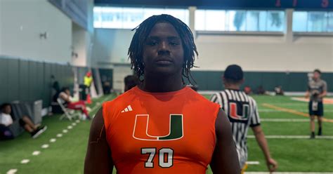 Dt Was In Recruiting Section On Saturday Says Miami Hurricanes