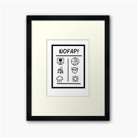 Nofap Wall Art | Redbubble