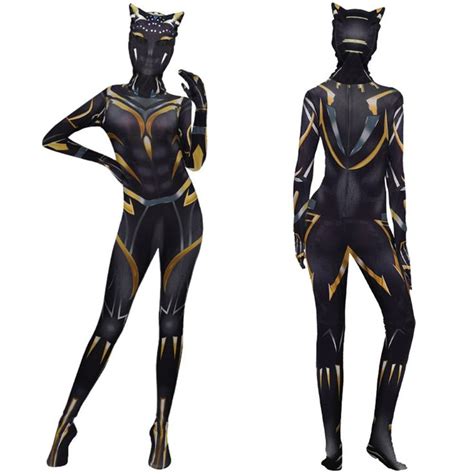 Black Panther Wakanda Forever 2022 Shuri Cosplay Costume Jumpsuit