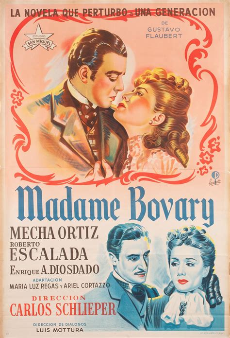 Madame Bovary Original 1947 Argentine Movie Poster - Posteritati Movie ...