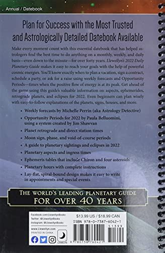 Llewellyns 2022 Daily Planetary Guide Complete Astrology At A Glance