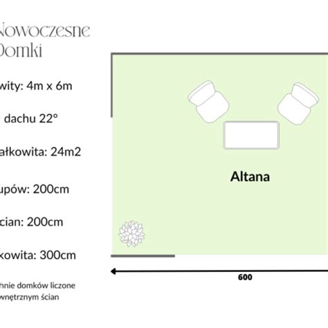 Altana Ogrodowa Torino Wariant Cm X Cm Nowoczesne Domki Pl