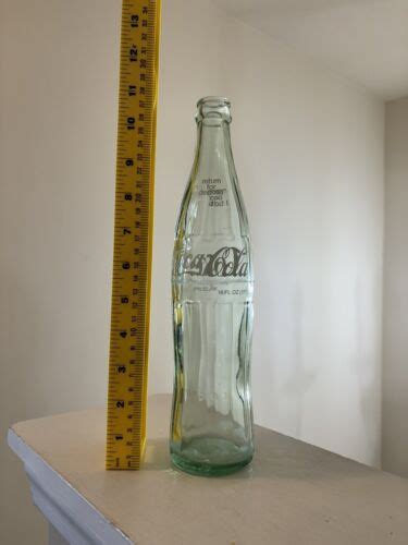 Vintage Official Rare Coca Cola Coke Green Glass Bottle Tall Pint