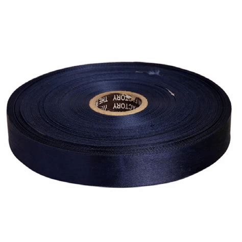 Double Satin NR Navy Blue Ribbons at Rs 200 piece डबल फस सटन रबन