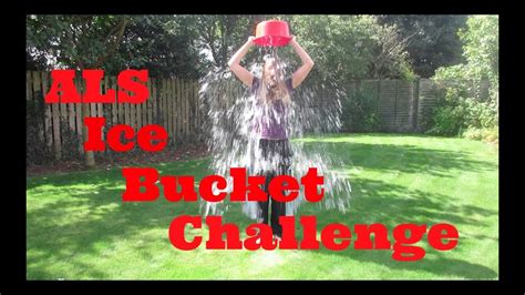 Challenge Als Ice Bucket Challenge Youtube