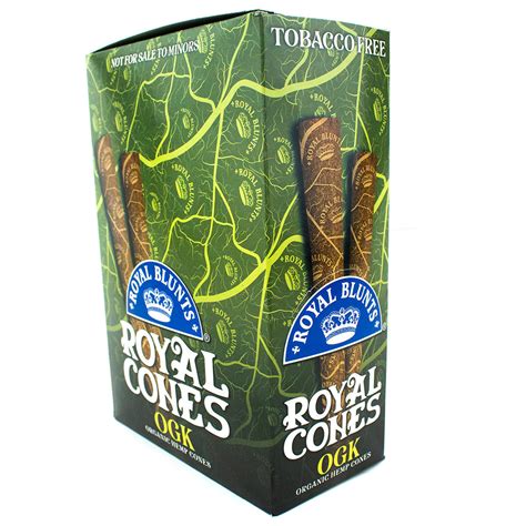 Royal Blunts Organic Hemp Cones Pk Elyxr