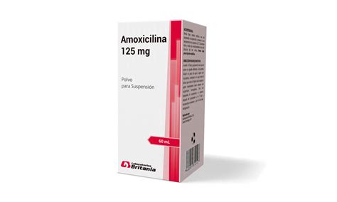 Amoxicilina Mg Polvo Para Suspensi N Ml Laboratorios Britania