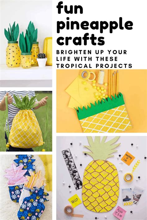 32 Stunning Diy Pineapple Crafts To Brighten Your Day