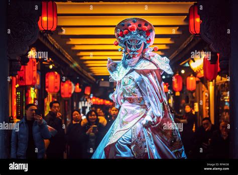 Chengdu Sichuan Province China Jan 19 2019 Chinese Actress