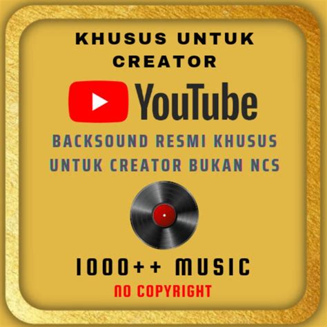 Jual Musik Backsound Resmi No Copyright Untuk Youtuber Shopee