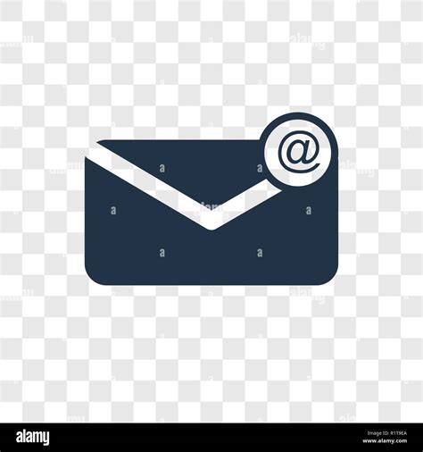 Icono De Vector De Correo Electr Nico Aislado Sobre Fondo Transparente