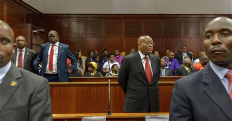 Jacob Zuma Appears In Court For South Africa Corruption Trial The New