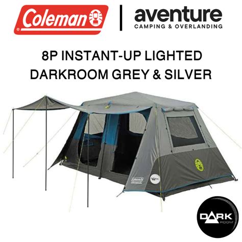 Ready Stock Coleman Instant Up Person P Darkroom Lighted Tent With