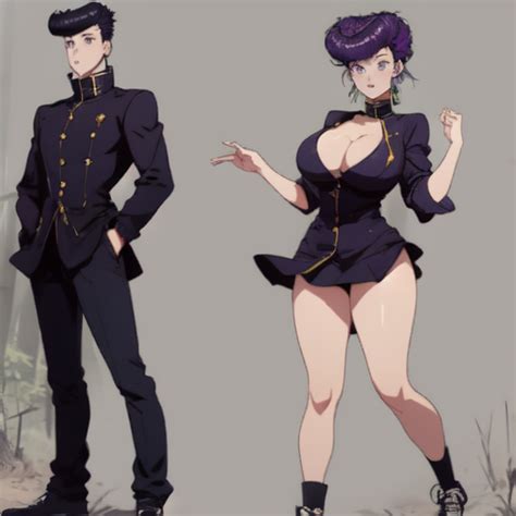 Pixai Low Quality Josuke Genderbend 4 By Anonymousteen123 On Deviantart