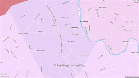 Slatington, PA Political Map – Democrat & Republican Areas in ...