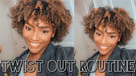 Easy Twist Out Routine Youtube