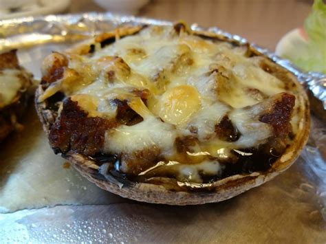 Baked Portobello Mushrooms In The Toaster Oven Delishably