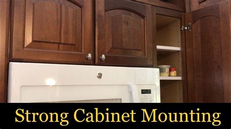 Strong Cabinet Mounting Youtube