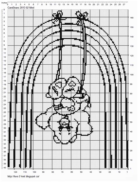 Cro Knit Inspired Creations By Luvs2knit New Carebear Charts