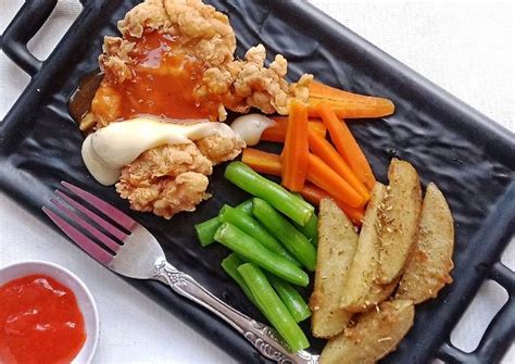 Resep Chicken Steak Crispy Oleh Ragil Wulandari Cookpad