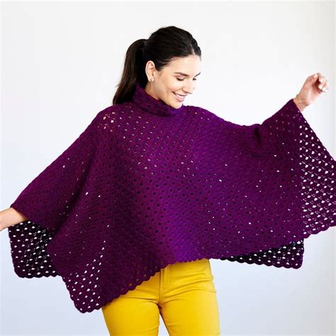 Most Beautiful Free Crochet Knitting Patterns Ideas Poncho