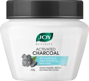 Joy Revivify Activated Charcoal Mask Deep Detoxifying Purifying With