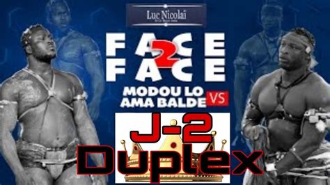 Jour J Modou L Vs Ama Bald Dernier Face To Face Duplex Apr S Les