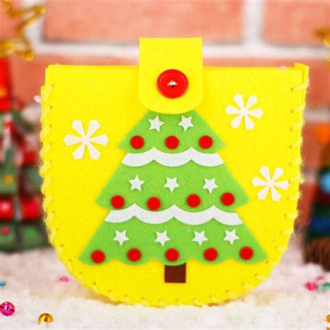 Cartoon Diy Craft Toy Christmas Crafts Children Ed Grandado