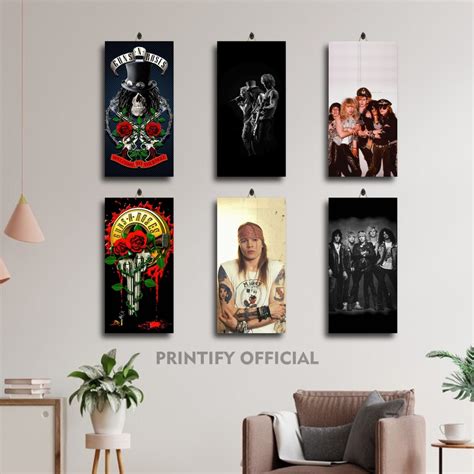 Jual HIASAN KAMAR AESTHETIC AXL ROSE BAND GUNS N ROSES 15X30 HIASAN